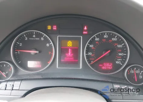 2005 Audi A4 1.8T from USA, damaged, VIN WAULC68E85A047024